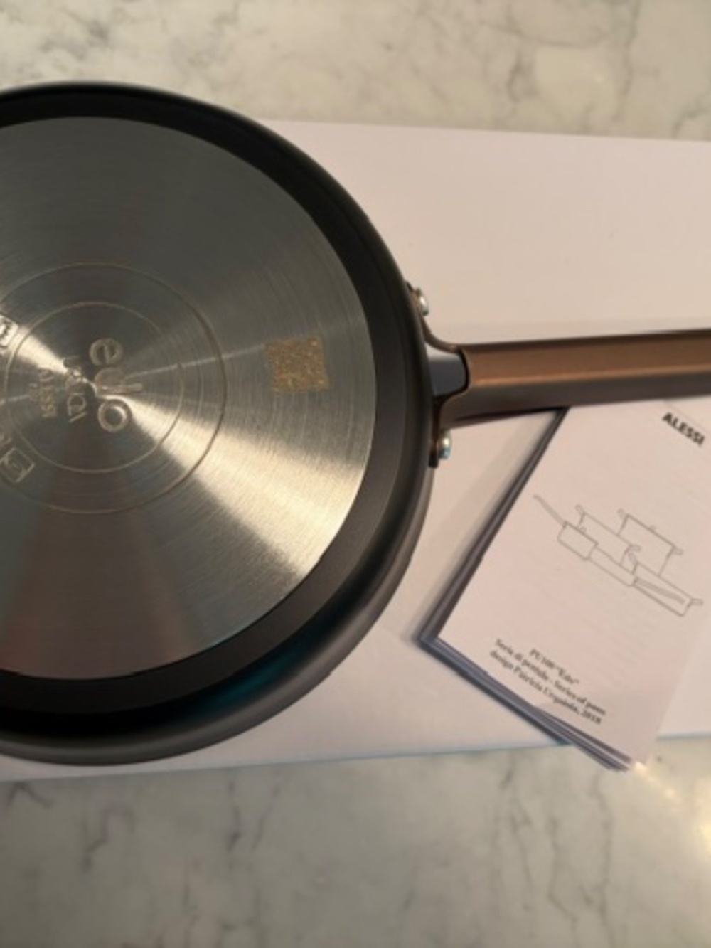 Alessi Edo Frying Pan - Picture 5 of 9